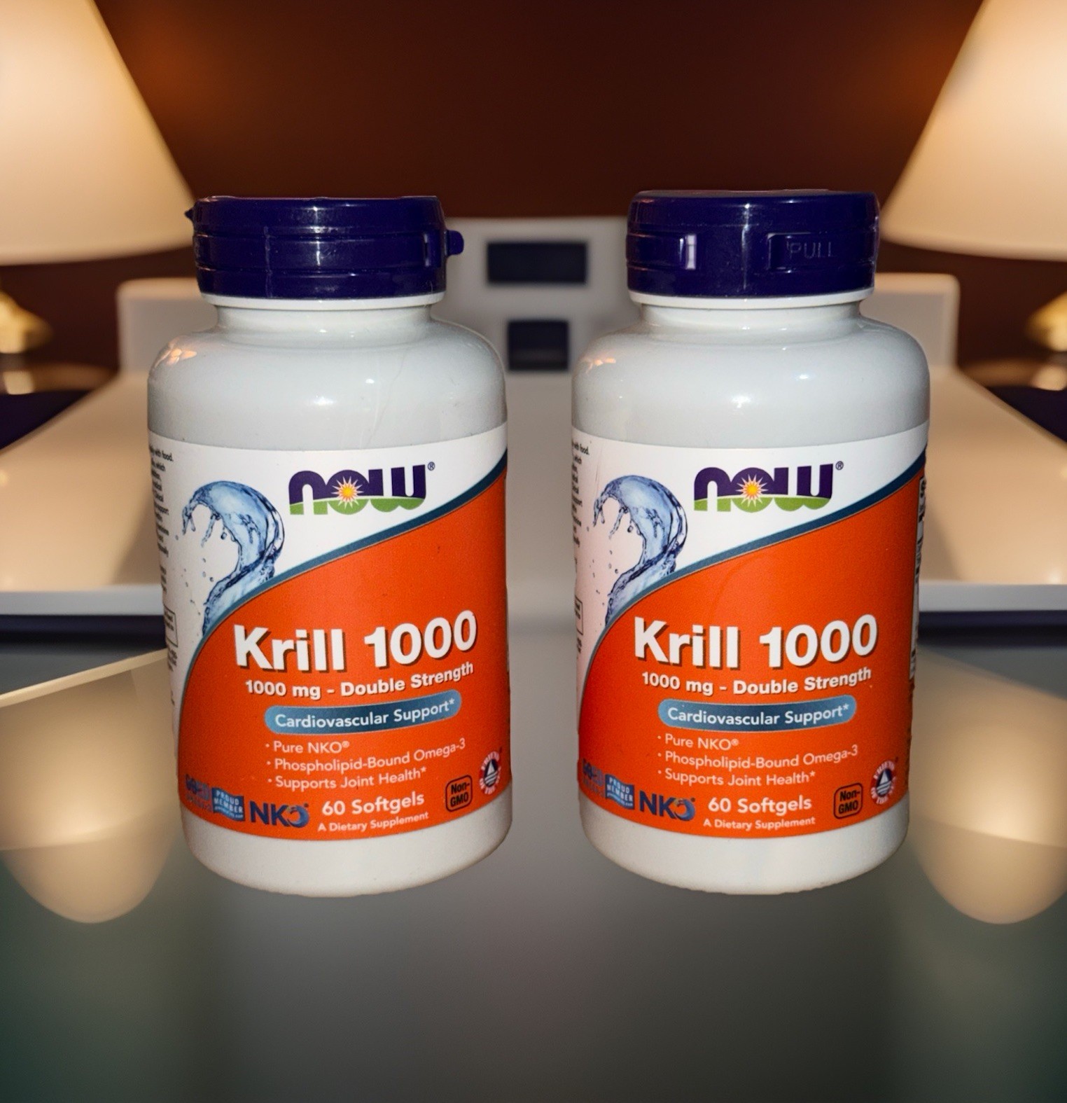NOW Foods Neptune Krill 1000 Double Strength Dietary Supplement – 120 Softgels