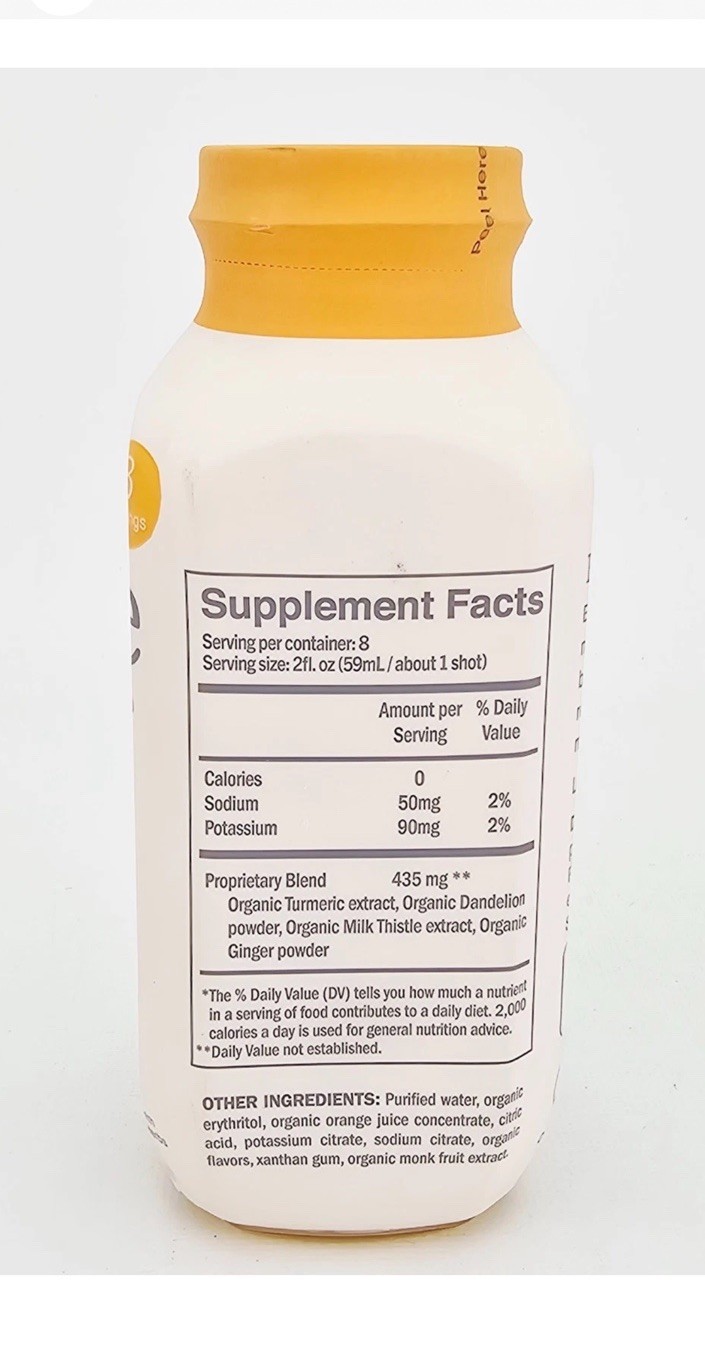 Dose For Your Liver 16 oz Dietary Supplement Exp 01/2028