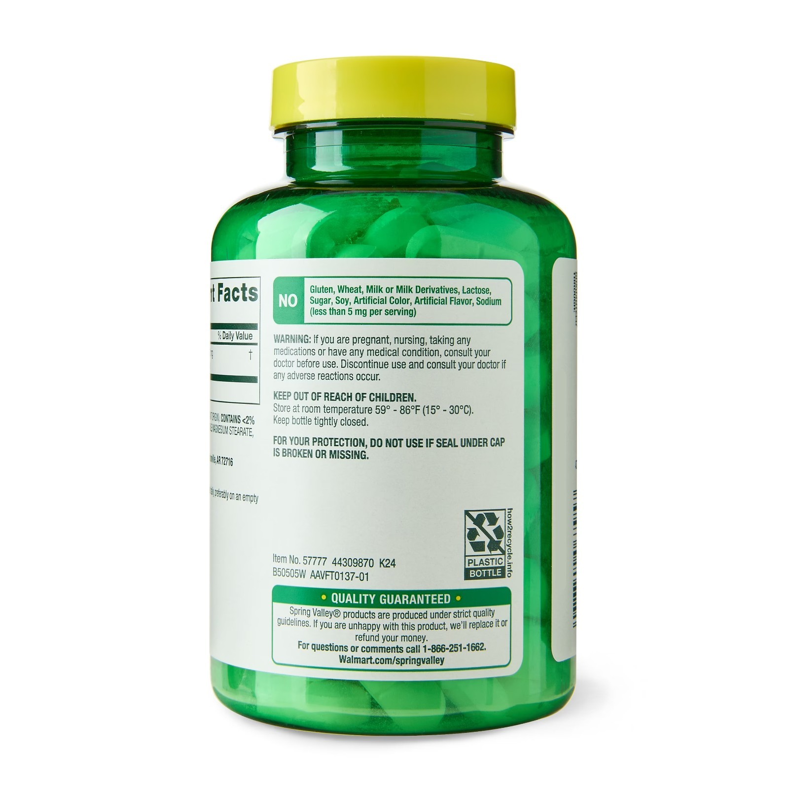 (Pack of 3) Spring Valley L-Lysine Dietary Supplements, 1000 mg, 100 Count