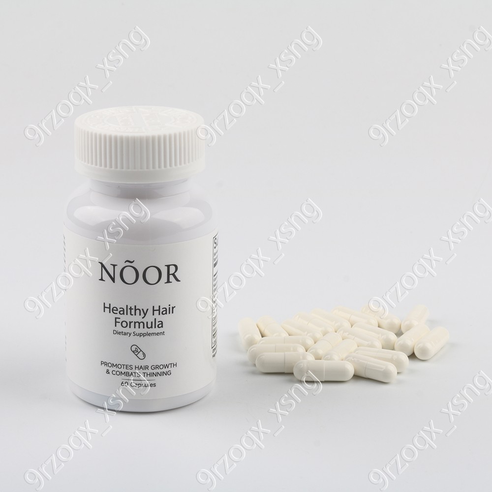 NOOR Hair nutritious Formula – NOOR Hair Growth Support Capsules – 60 Caps New