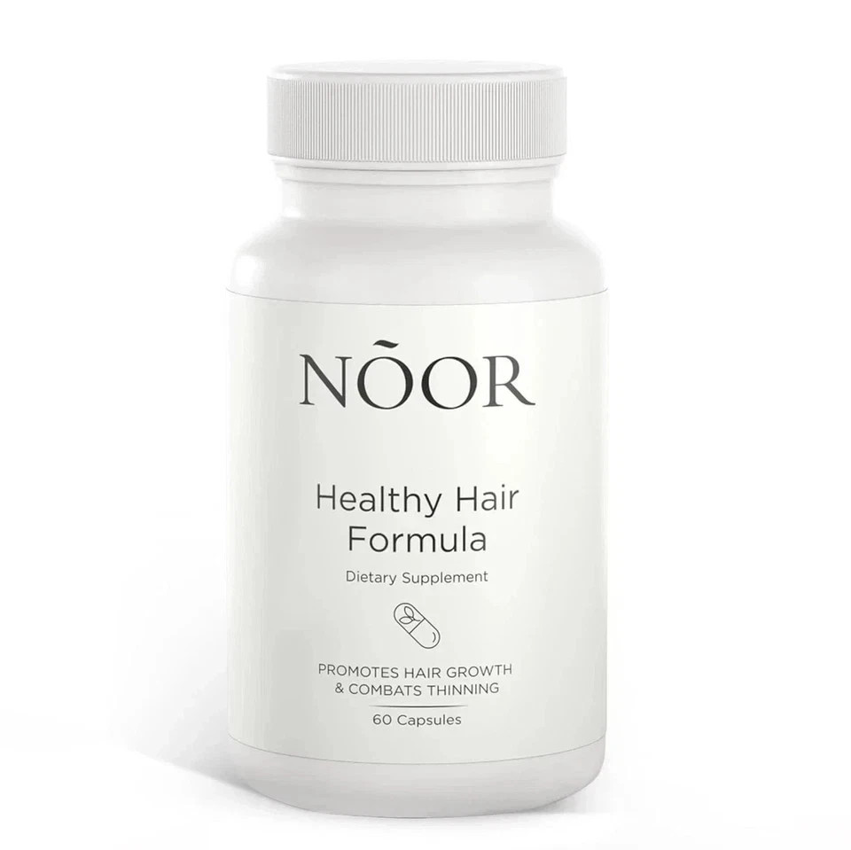 3-Pack NOOR Healthy Hair Formula – NOOR Hair Growth Support Capsules – 180Caps