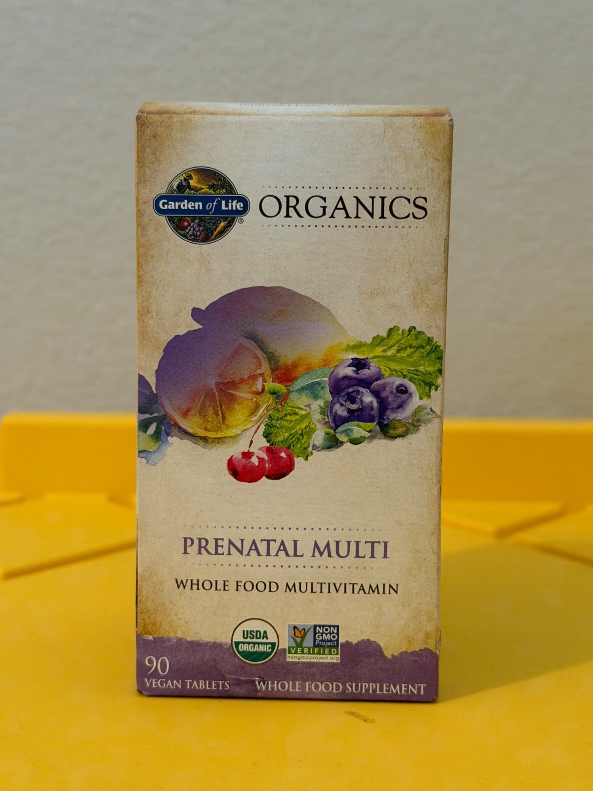 Garden Of Life Mykind Organics Prenatal Multi 90 Vegan Tablets.