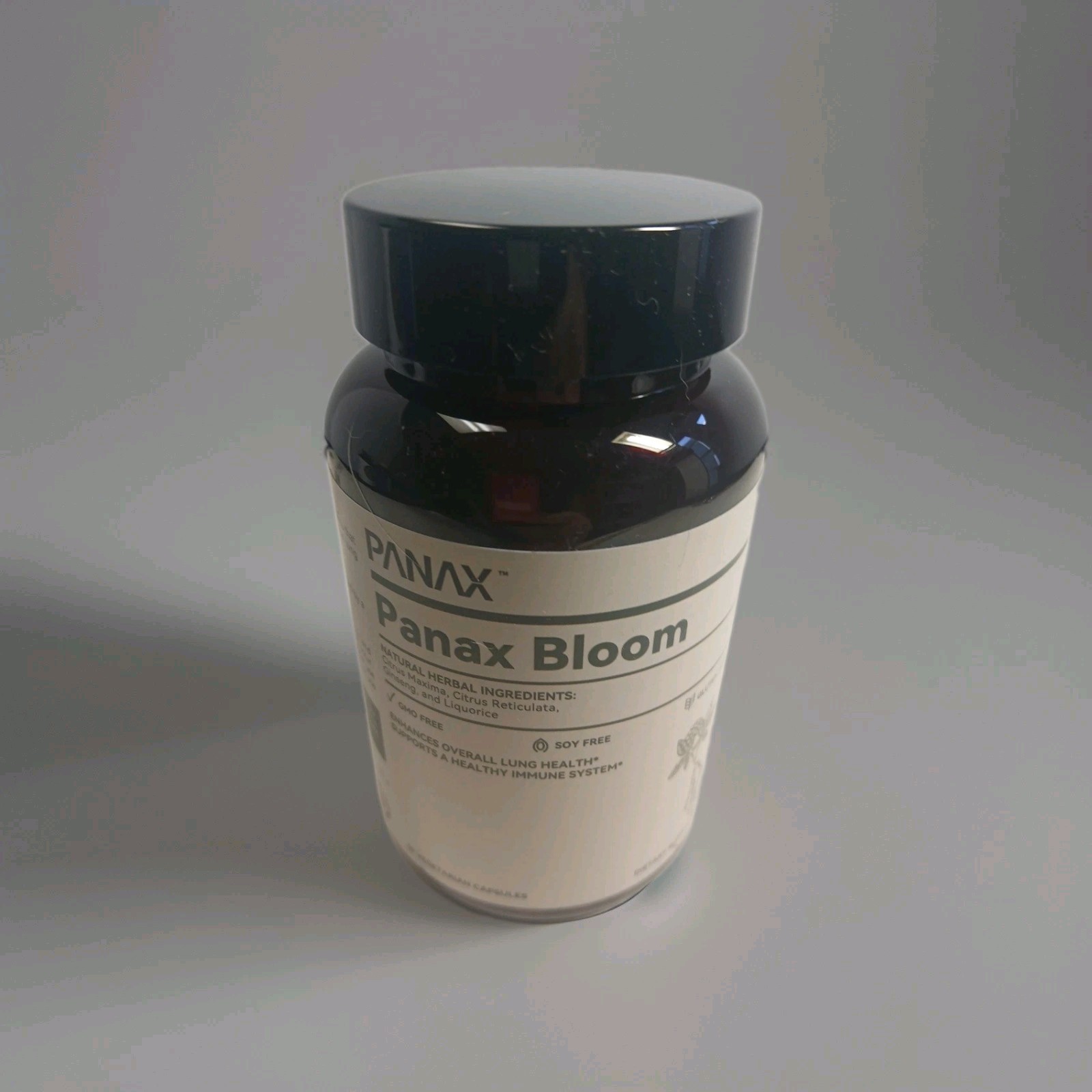 Panax Bloom Respiratory Health Support Capsules 60 Ct NPN Cert Ginseng 11/2026