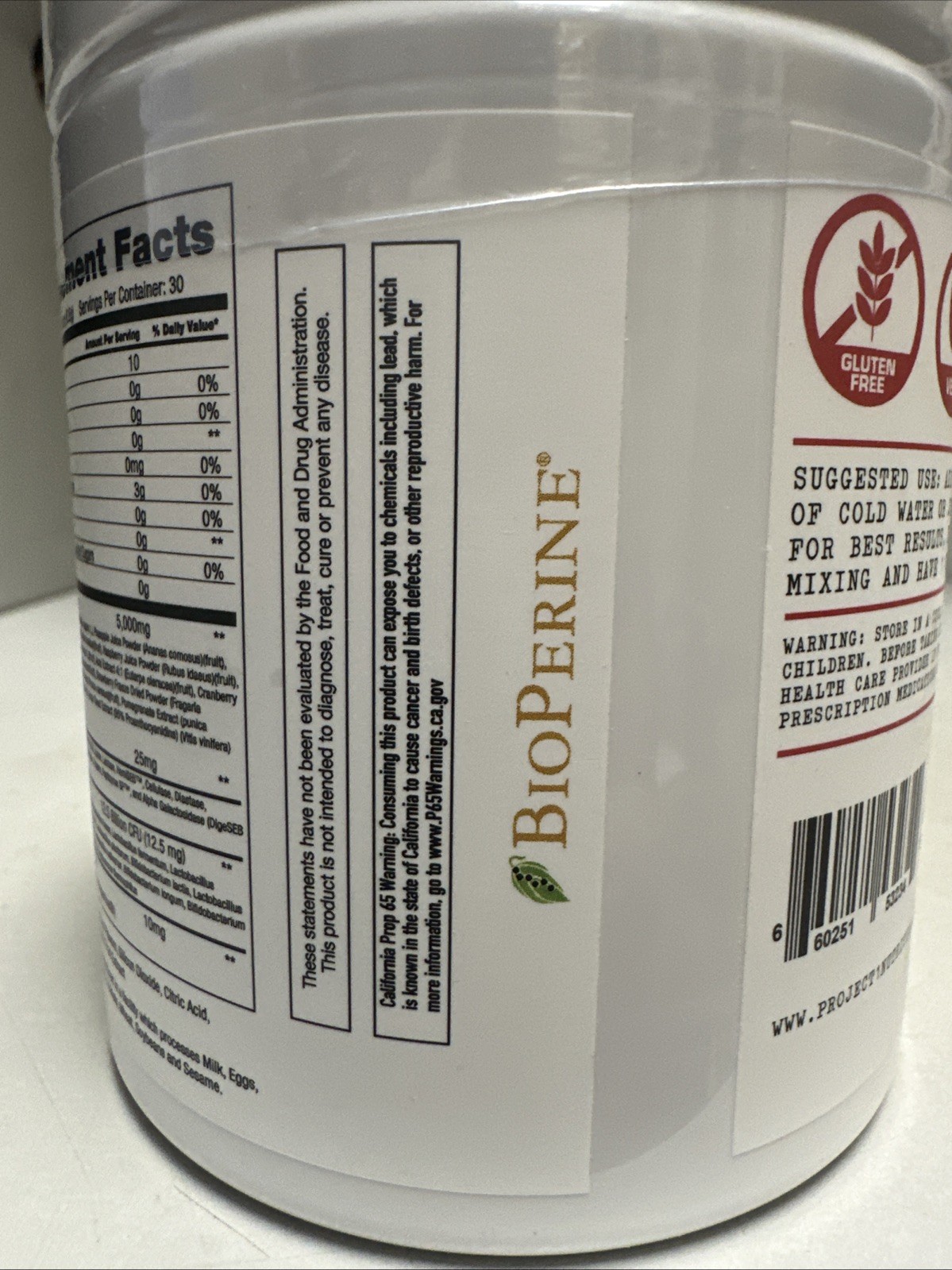 Project # 1 Greens Organic Superfood Reds Pwd 30 Sv Best By 08/26 Mango
