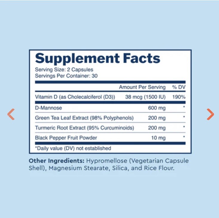 Uqora Defend Urinary Tract Supplement