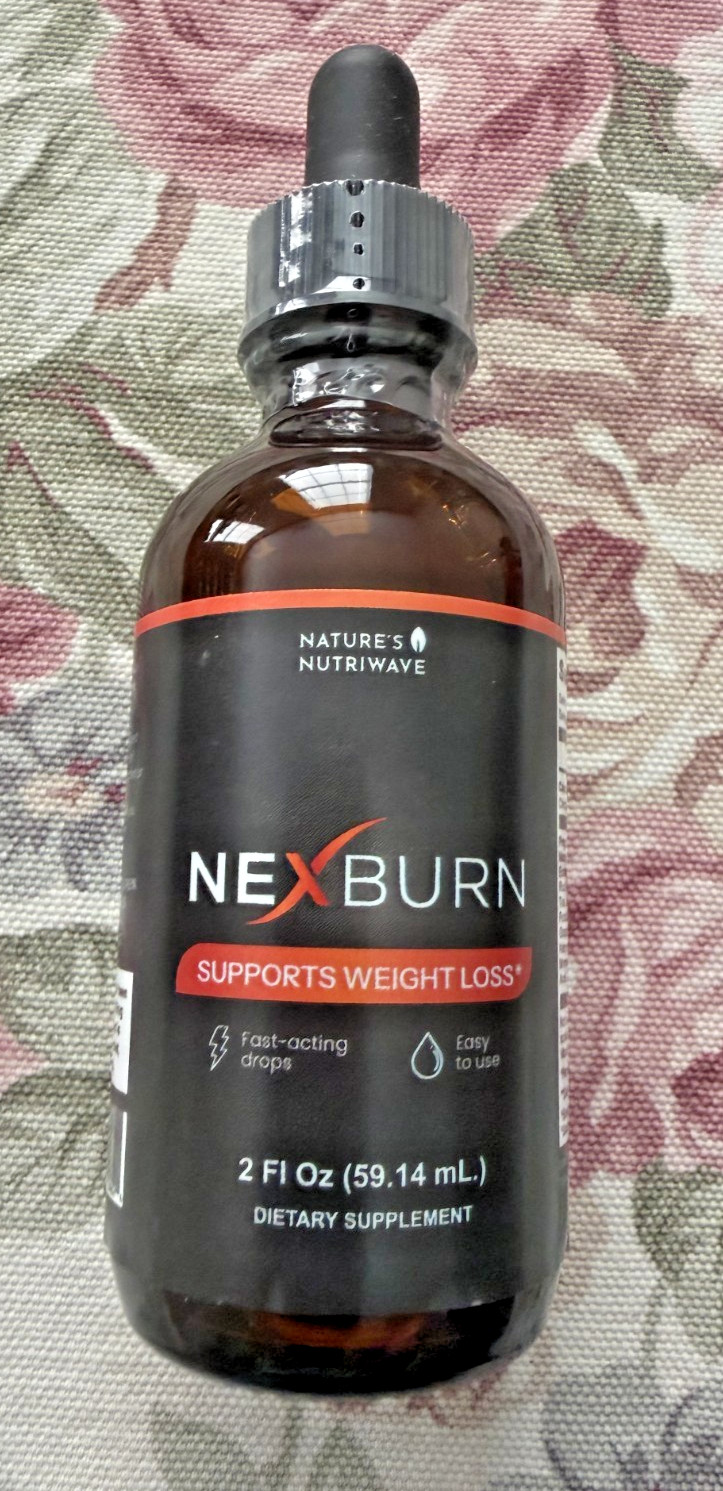 Nature’s NutriWave Nexburn – Liquid Herbal & Amino Supplement with Green Tea
