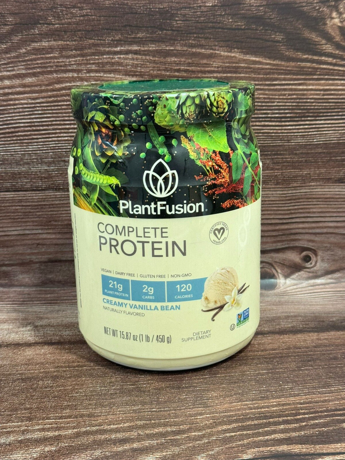 PlantFusion Multi Source Plant Protein, Vanilla Bean Exp: 05/2025