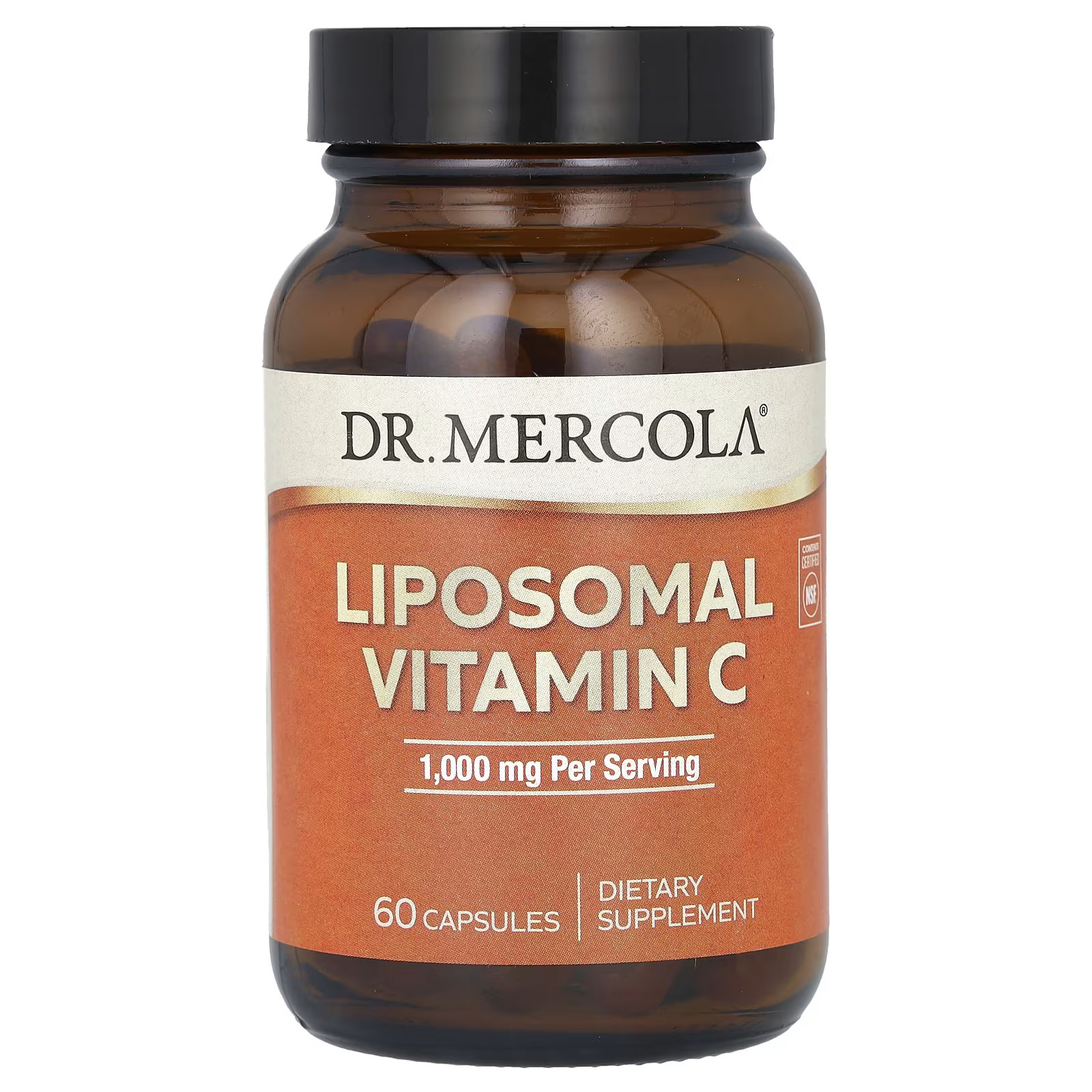 2 X Dr. Mercola, Liposomal Vitamin C, 60 Capsules (500 mg per Capsule)