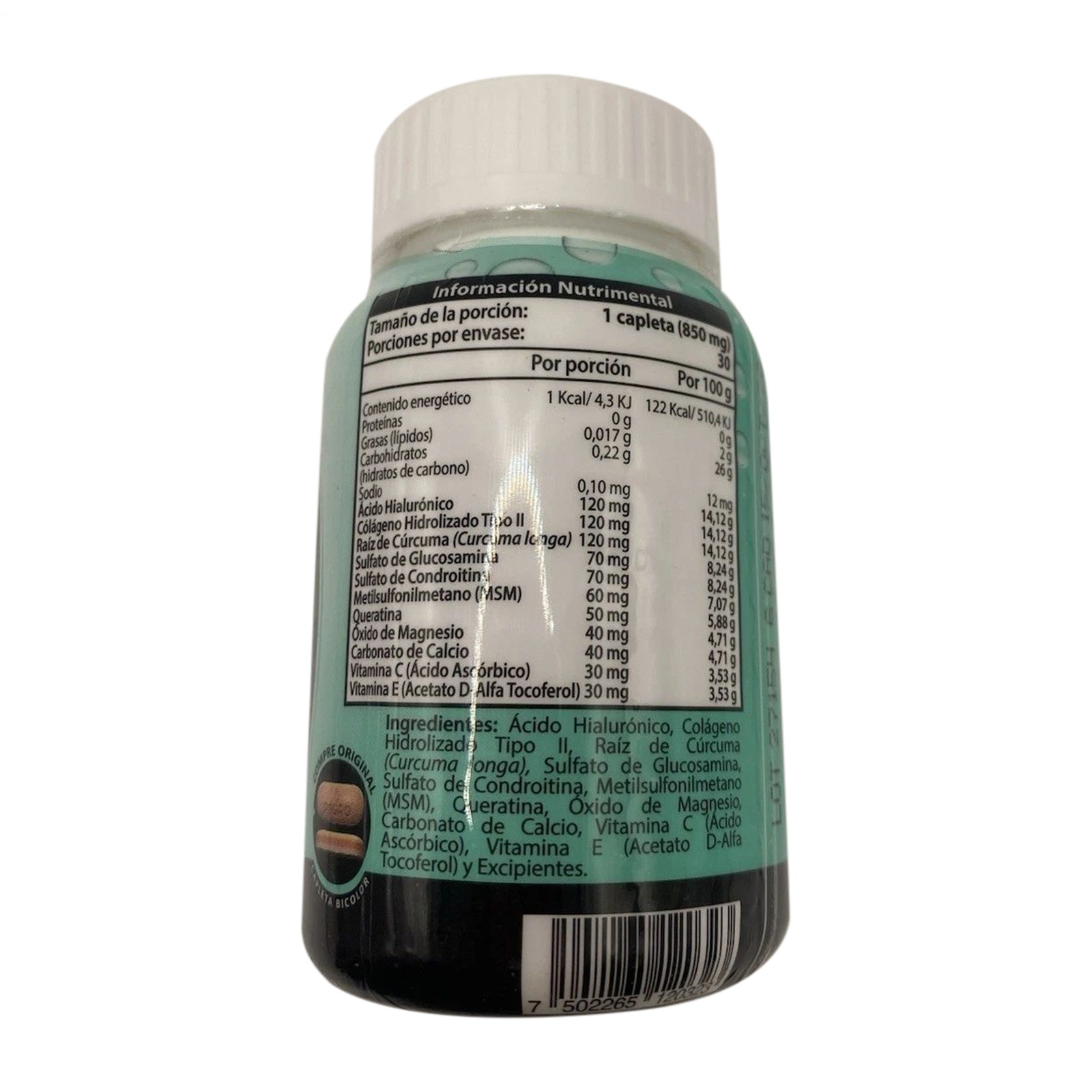 Hyaluronic 30 Acid Caplets 850 mg