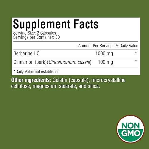 Windmill Herb Science Berberine 1000Mg Of Berberine Per Serving Supports