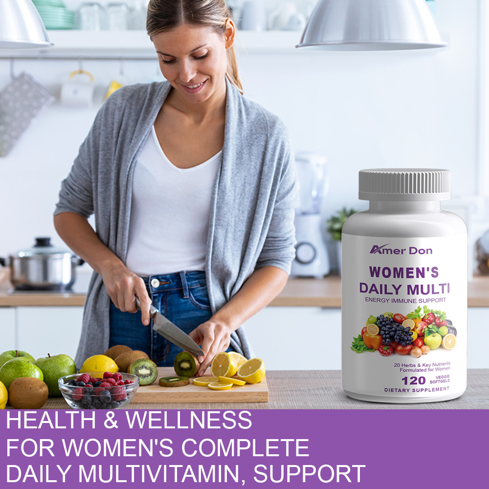 Female Multiple Advanced Multivitamin and Mineral For Women 120 Capsules