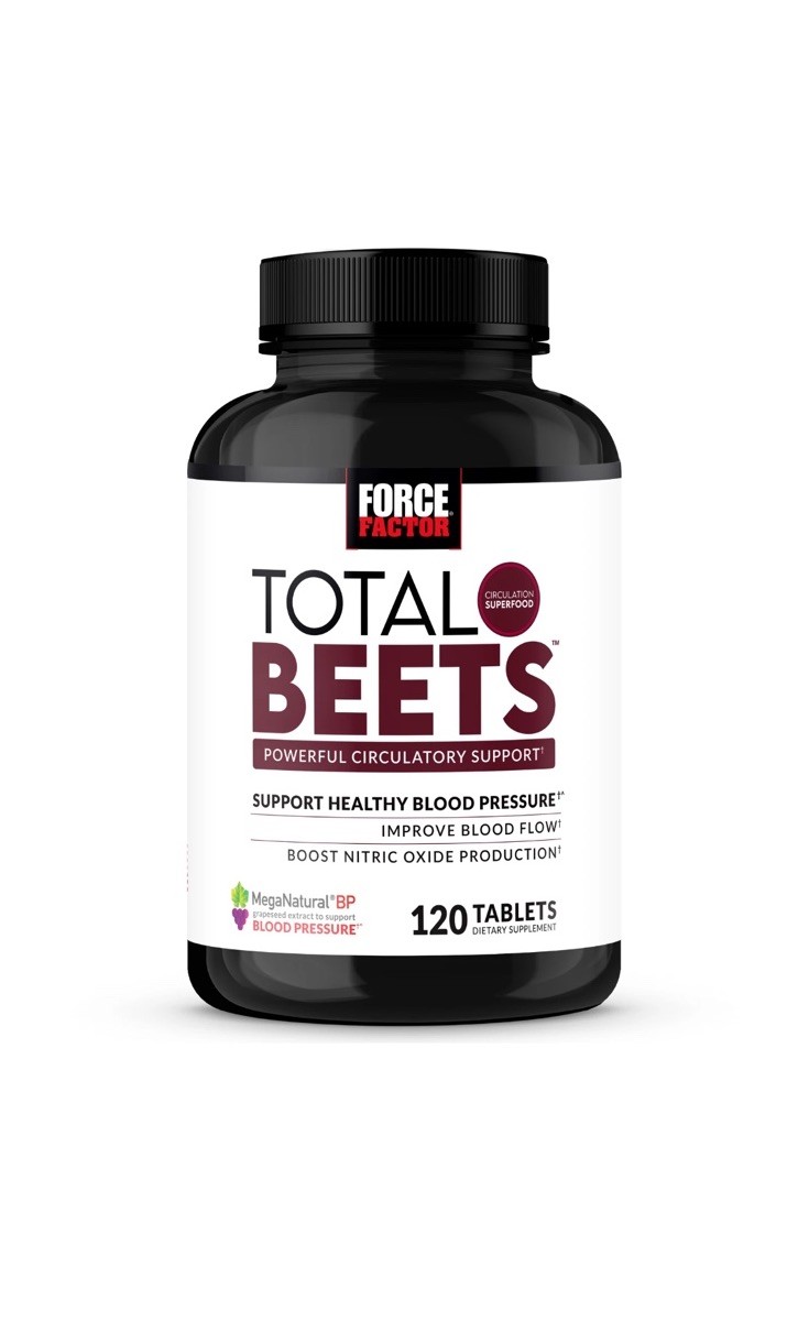 Total Beets Circulation Superfood Beet Root with Blood Pressure Support 120ct