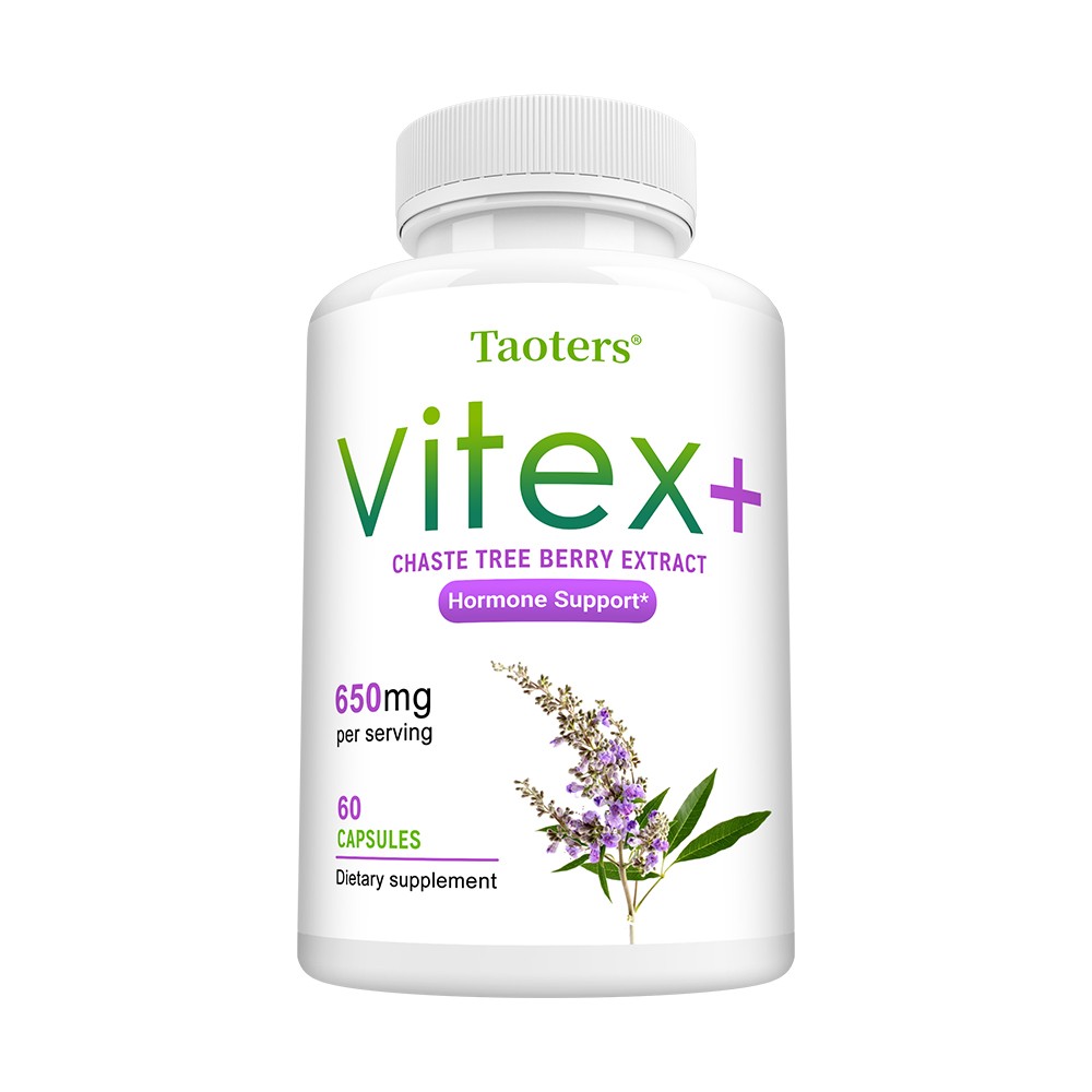 Vitex Fruit 650mg 30/60/120 Caps Traditional Support of Female Cycle