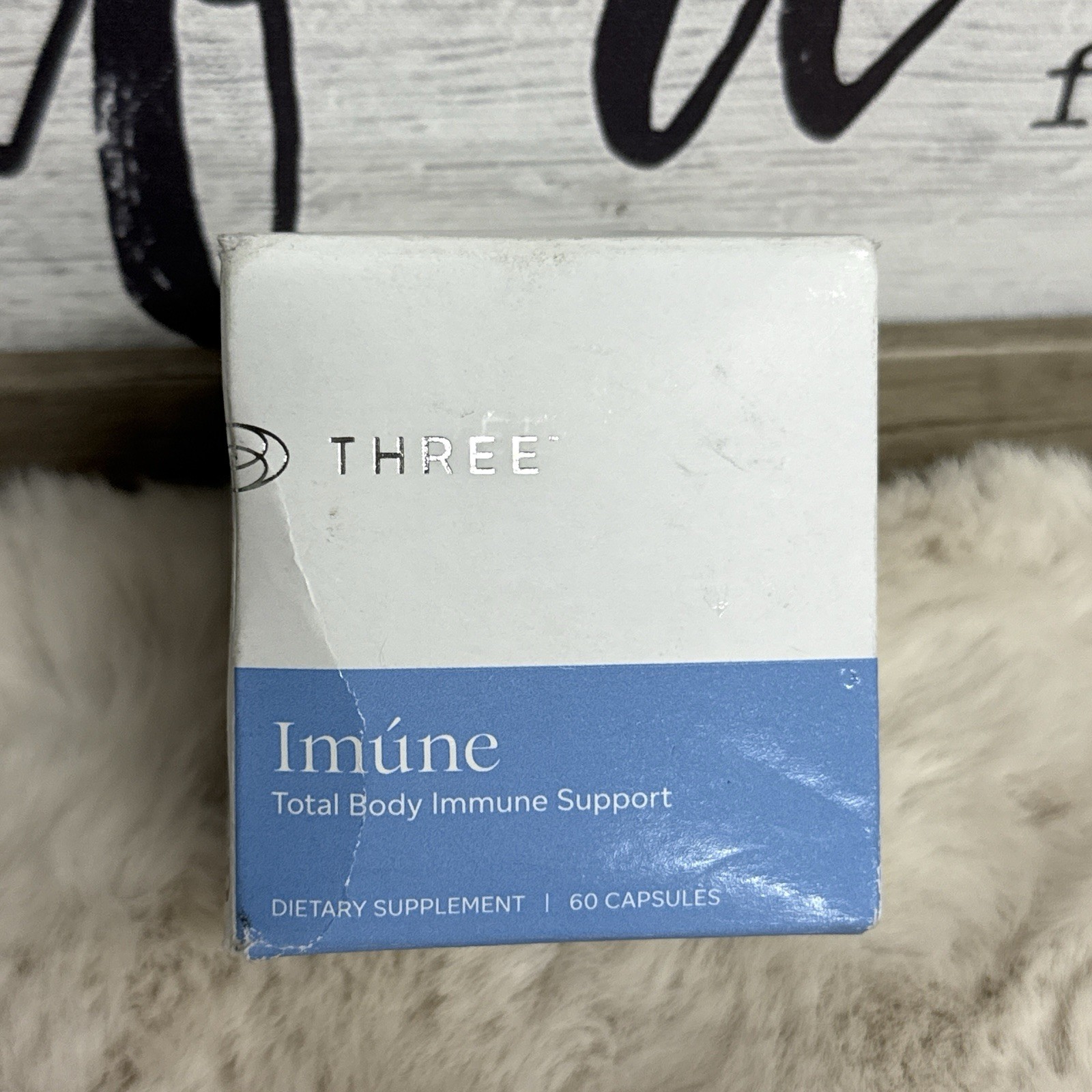 Imúne by THREE Immune Support Supplement 60 Capsules Cellular Absorption 08/2026