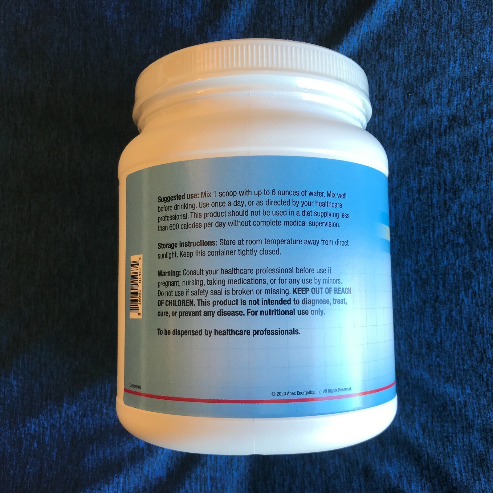 ClearVite CLA by Apex Energetics (K105) 1.08 lbs New! Best by 01/28