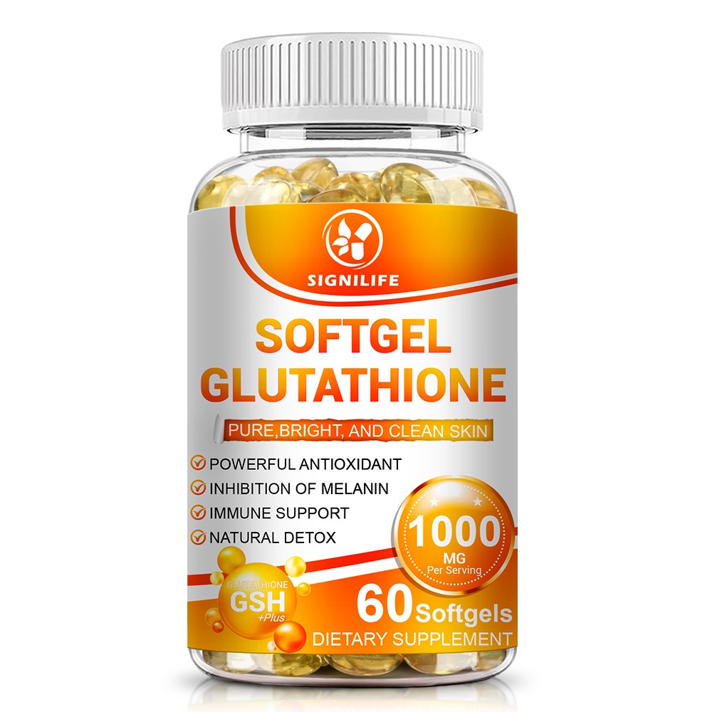 120 Pills Whitening Capsules 1000MG Natural Anti-Aging Skin Whitening Caps