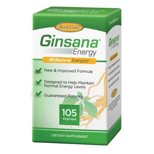 Ginsana Extract 105 Softgels By Body Gold