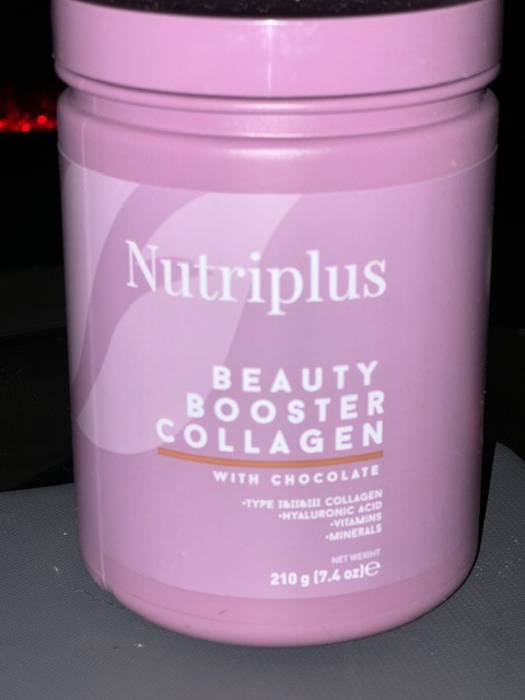FARMASI NUTRIPLUS BEAUTY BOOSTER COLLAGEN POWDER WITH CHOCOLATE 7.4oz Exp 04/28