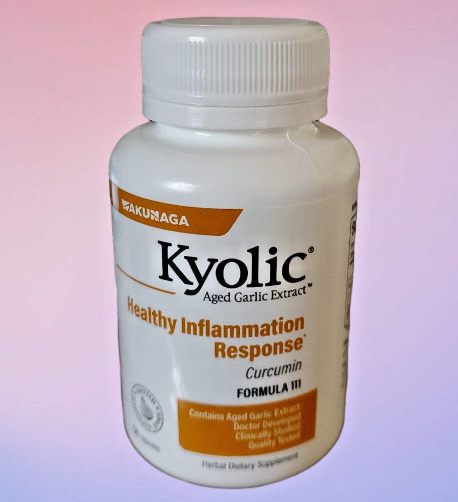 50 caps, Kyolic – Curcumin, Healthy Inflammation Response 50 capsules EXP. 02/27