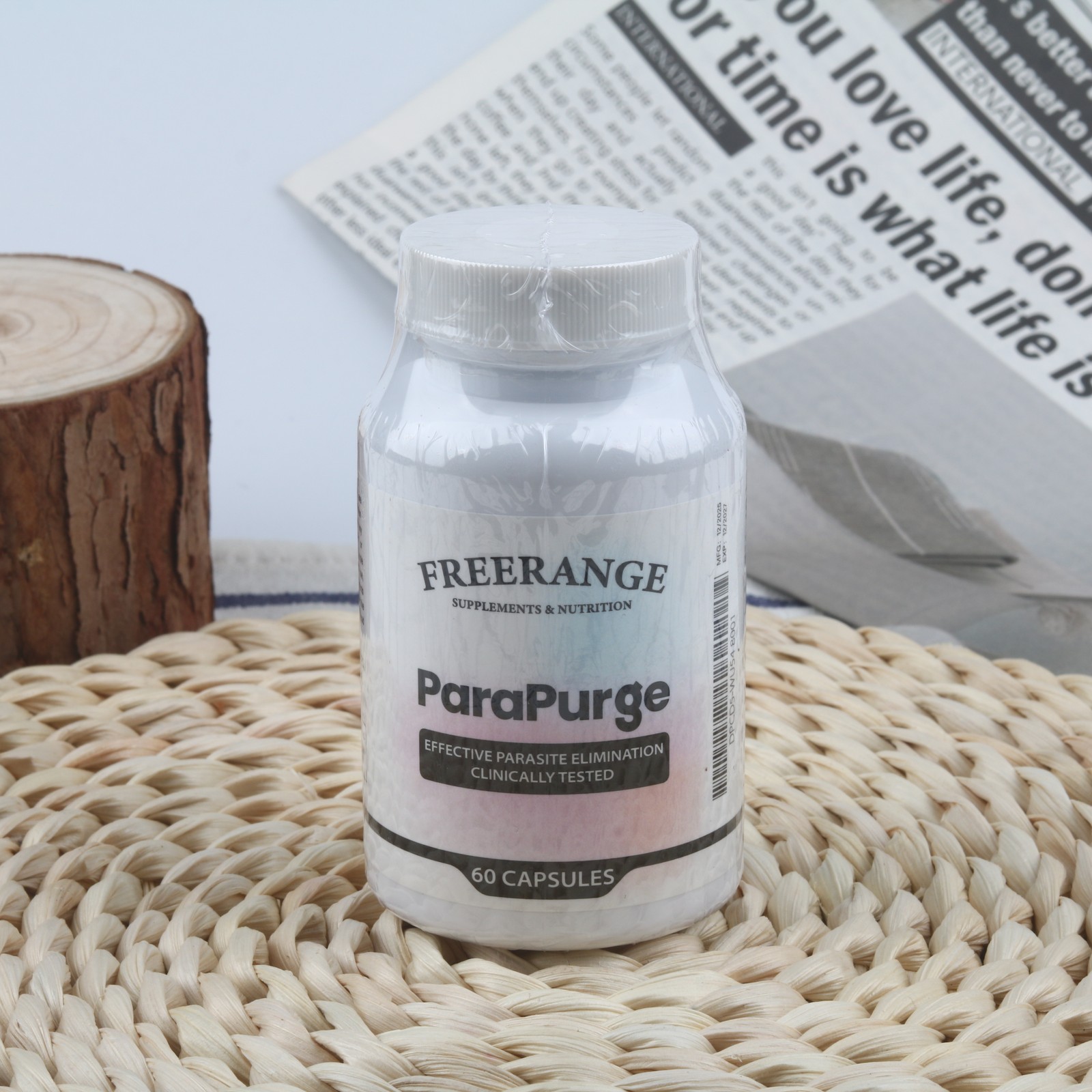 1-3 pack FreeRange ParaPurge Advanced Parasite Cleanser120 Capsules