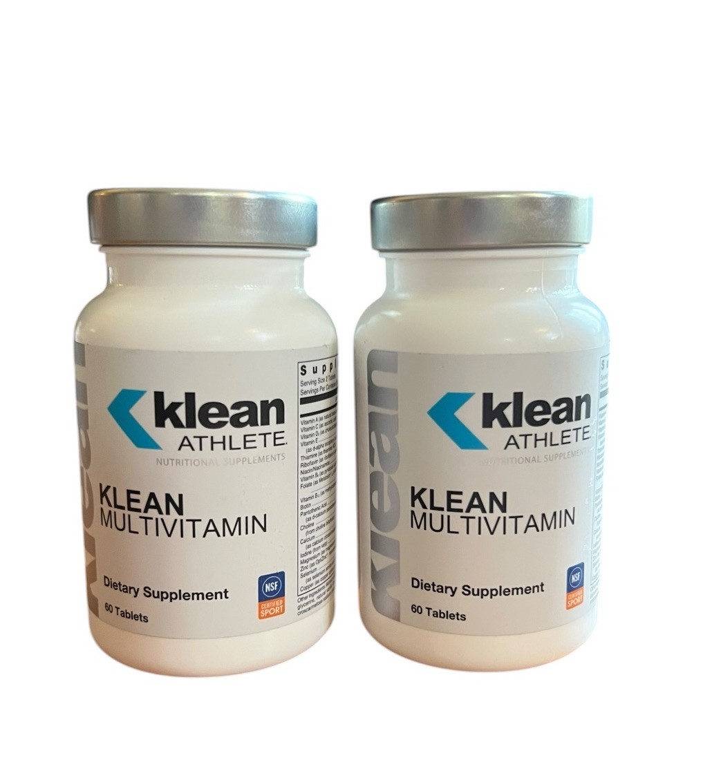 2 Klean Athlete Klean Multivitamin – 60 Tablets Exp 09/26 – New/Sealed
