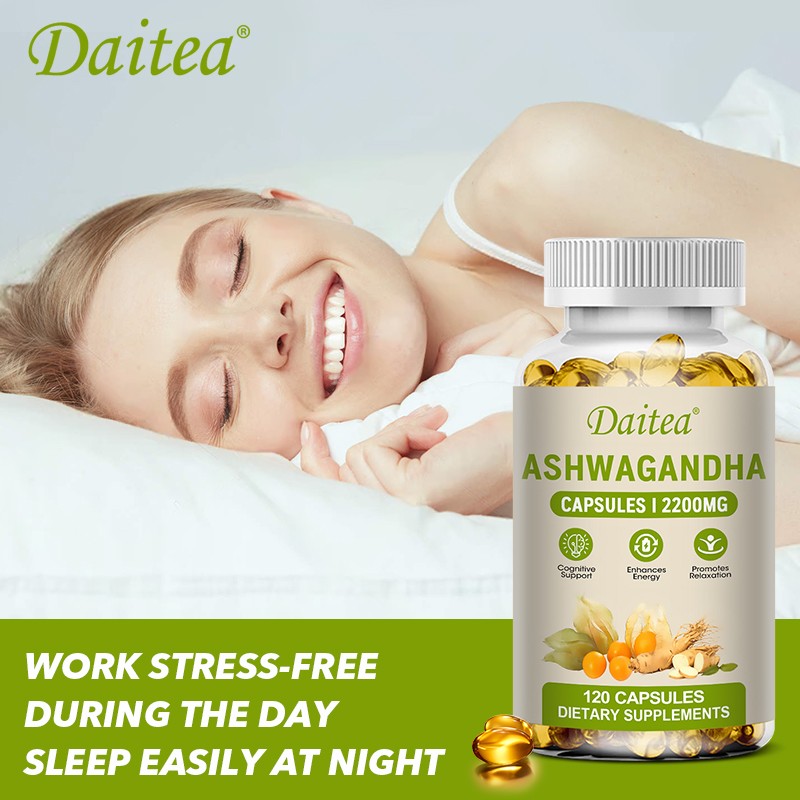 Ashwagandh 2200MG I Enhance Energy and Promote Relaxation 30/60/120 Capsules