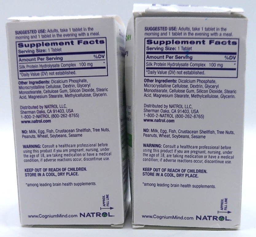 2PK- Natrol, 120 Total Tablets, Exp. 9/30/26+