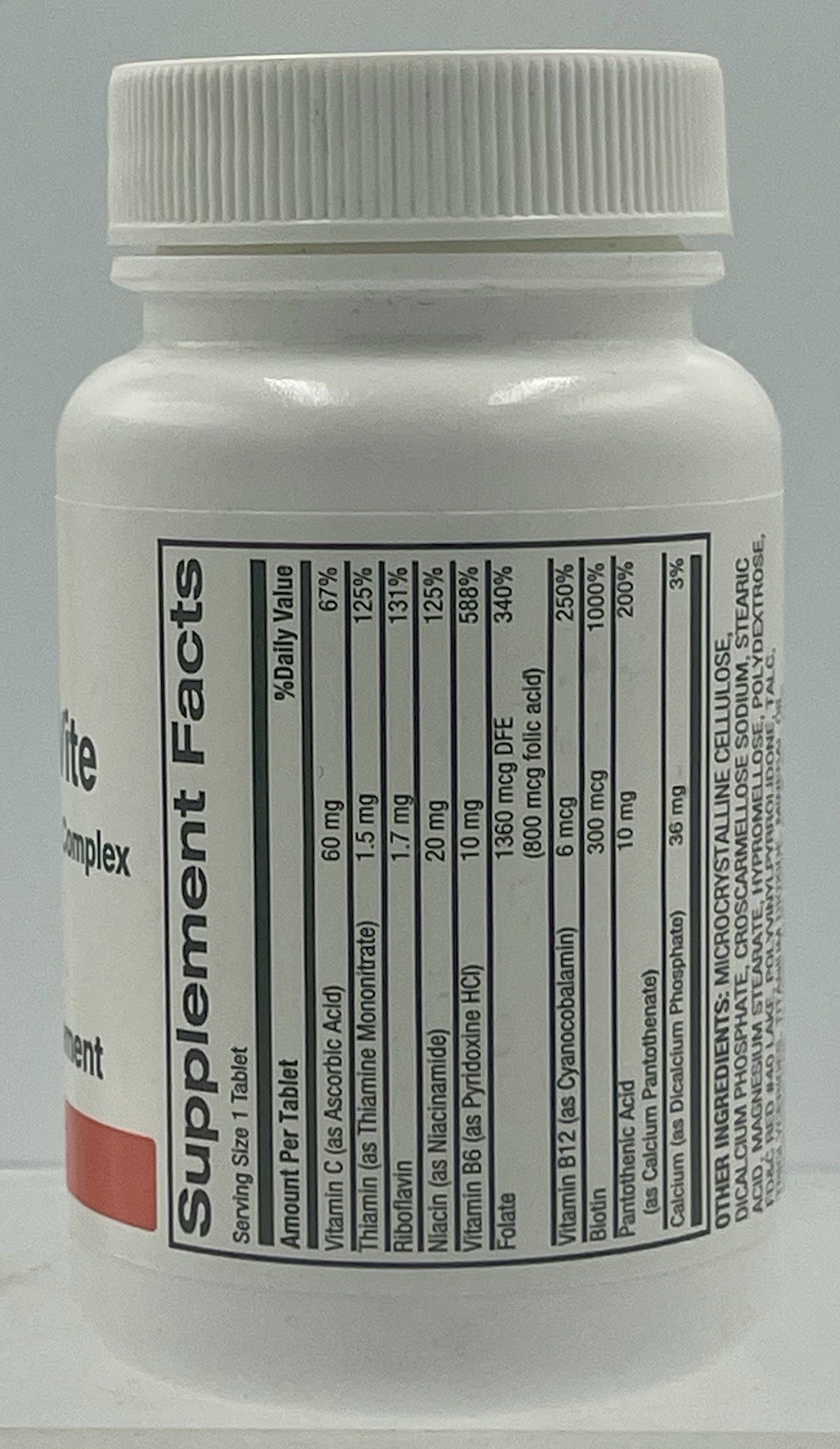 Rugby Nephro-Vite Vitamin B and C Complex 100 Tablets EXP 03/2027