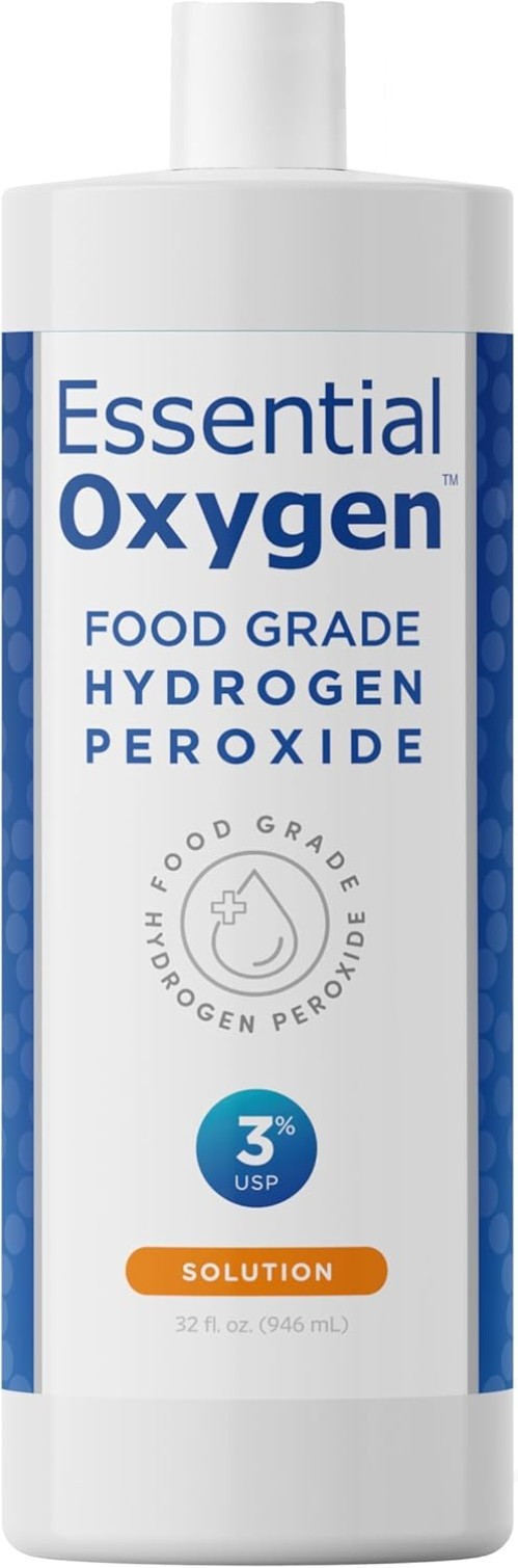 32 Fl Oz Citrus-Scented Hydrogen Peroxide – Versatile Eco-Friendly Cleaner