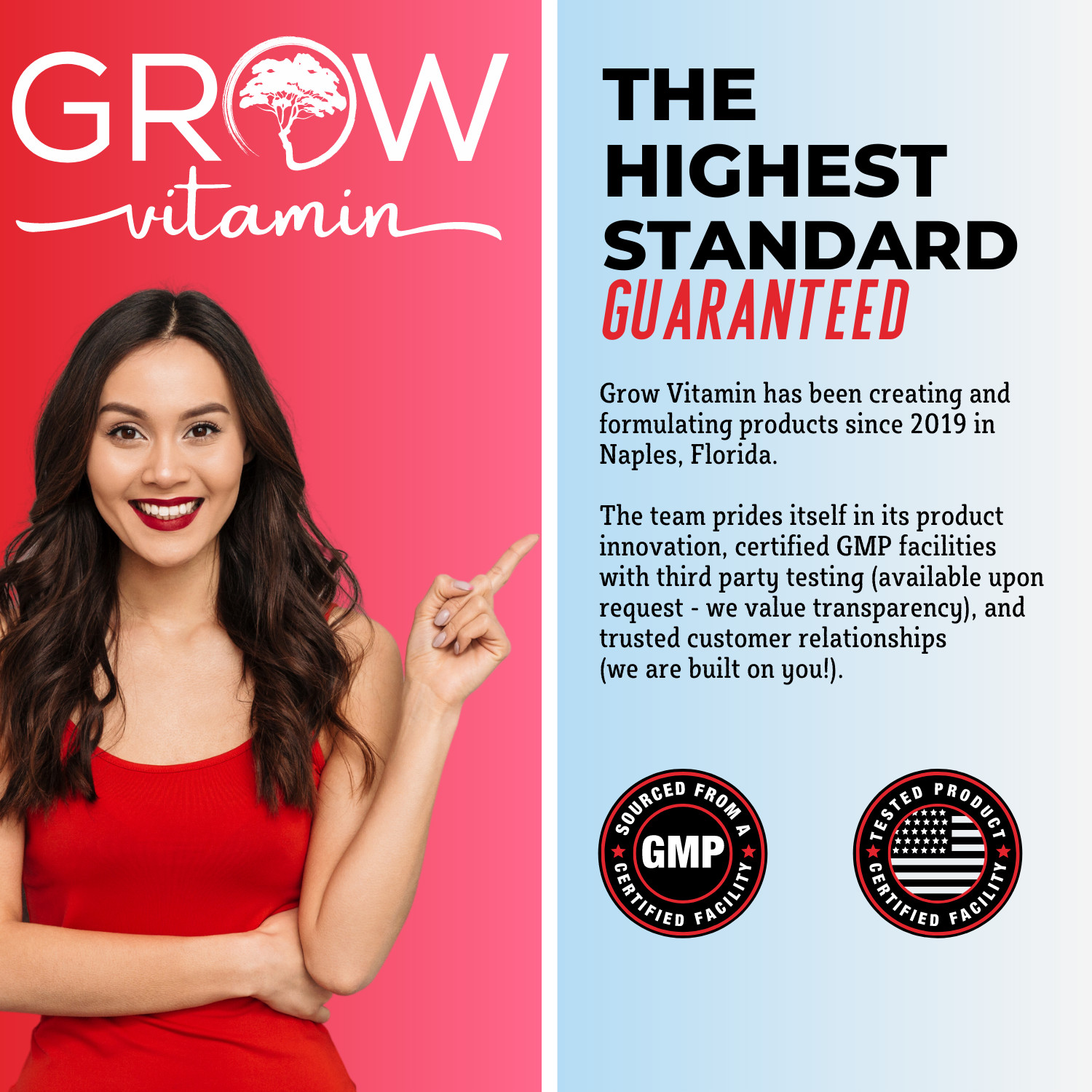 Vegan Vitamin B12 Sublingual Liquid Drops by Grow Vitamin NATURAL CHERRY FLAVOR