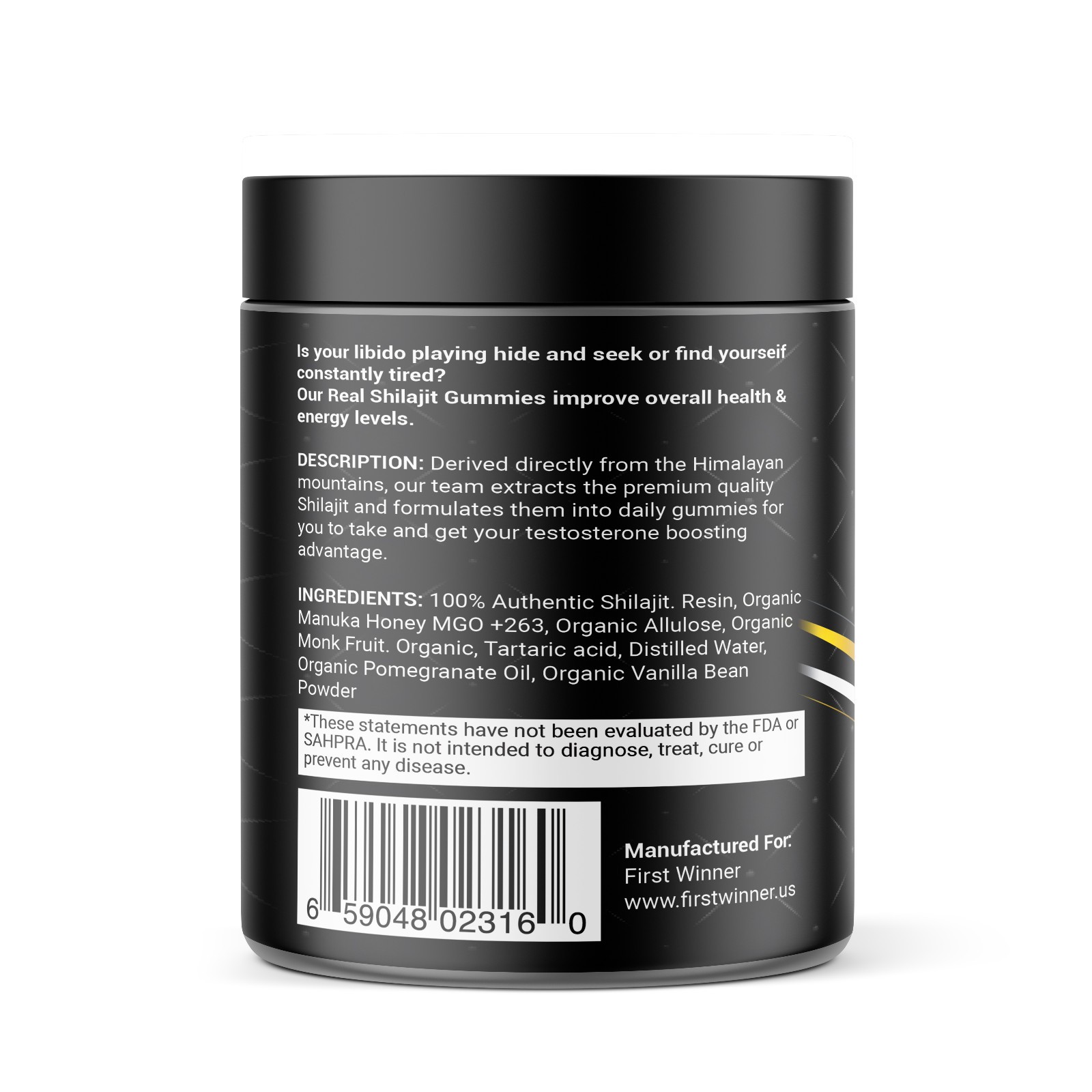 Real SHILAJIT Gummies | Organic Pomegrenate Oil Flavor, Buy 2 Get 1 Free Offer