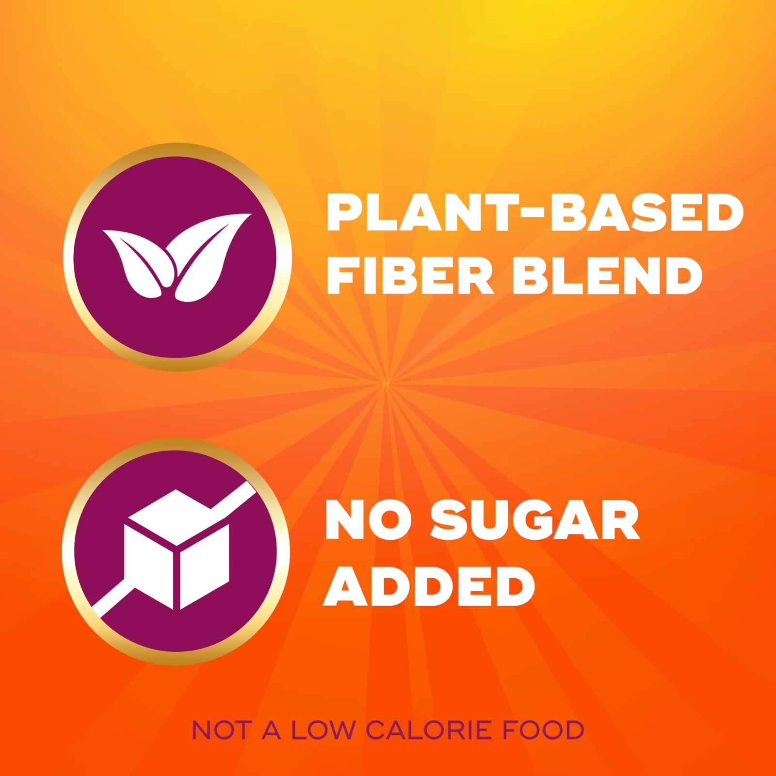 2 pack Metamucil Fiber Gummies No Sugar Added Fiber Gummies Adults Orange 105 Ct
