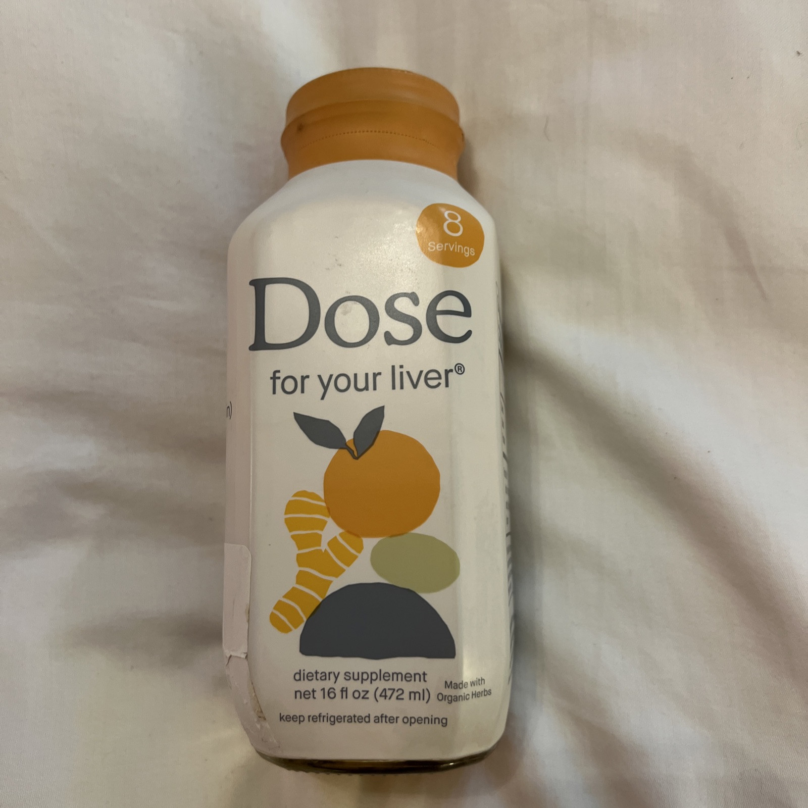 Dose For Your Liver 16 oz- NEW SEALED 08/2026