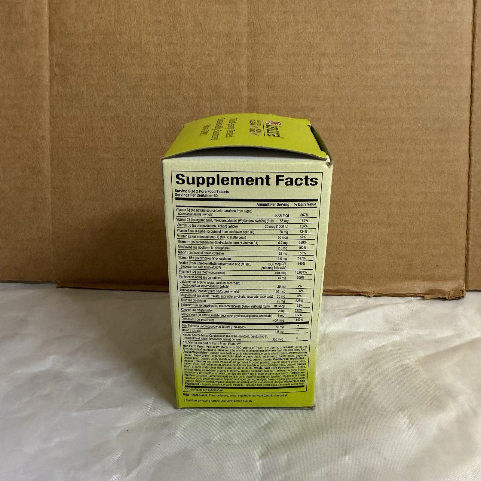 Whole Earth & Sea Men’s 50+ Multivitamin & Mineral 60 tablets EXP. OCT. 2027