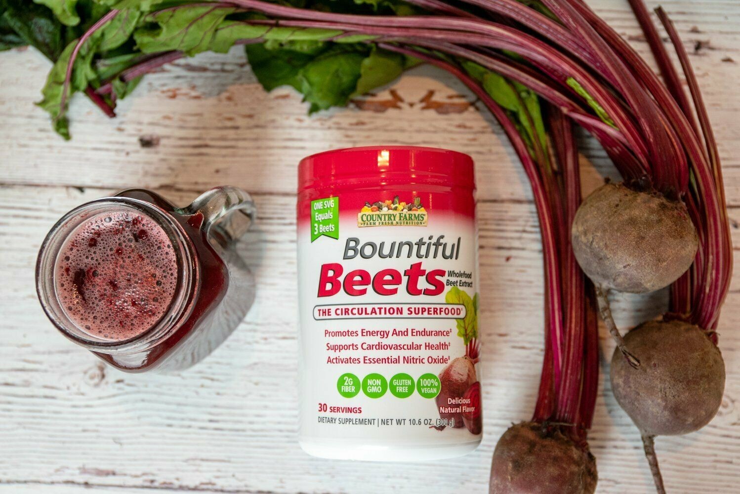 Country Farms Bountiful Beets The Circulation Superfood Natural Flavor 10.6 oz