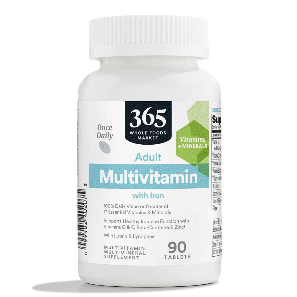2x 365 by Whole Foods Market, Adult Once Daily Multi, 90 CT EXP 1/28