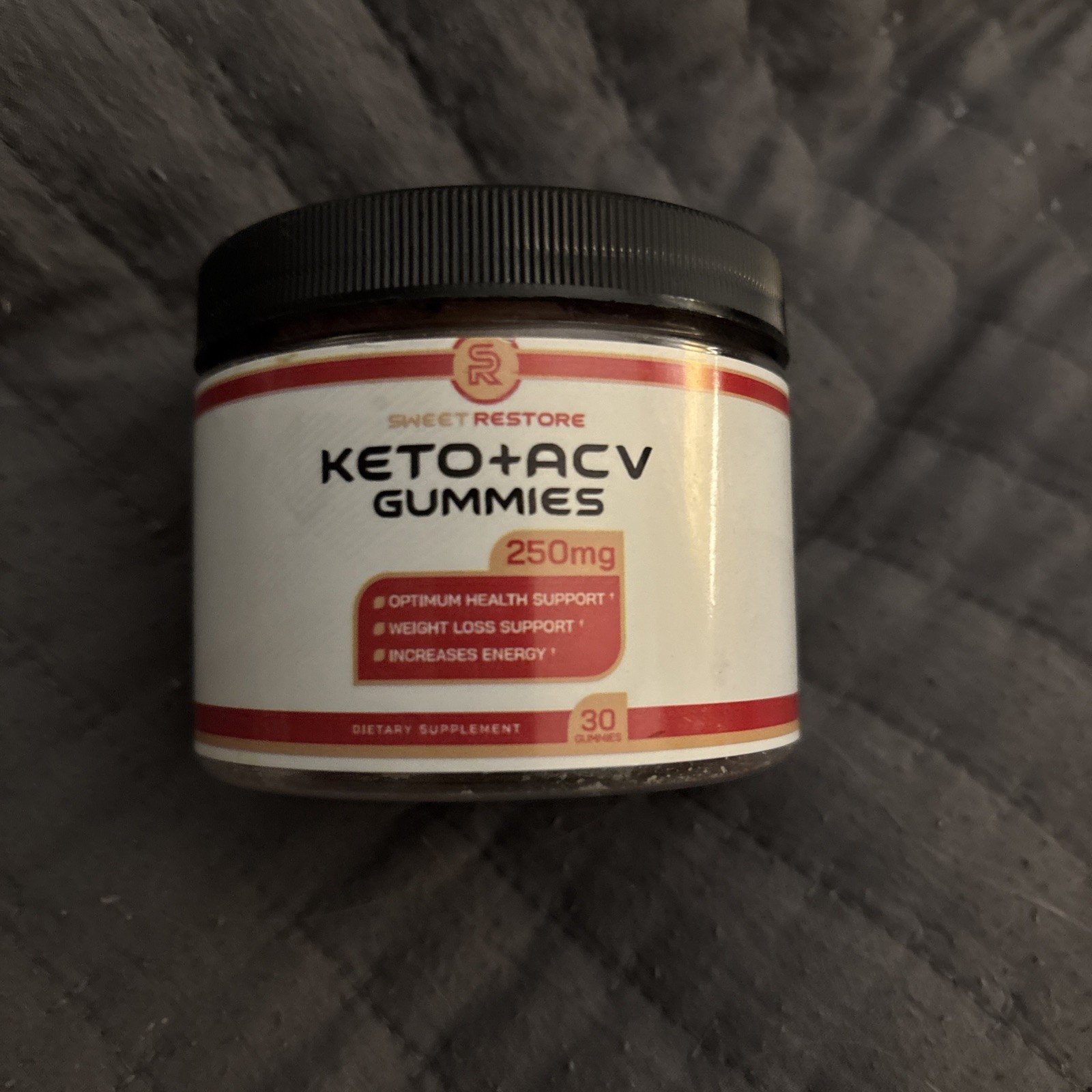 Sweet Restore Keto Acv Gummies 250 Mg 30 Ct Sealed Exp 6/28