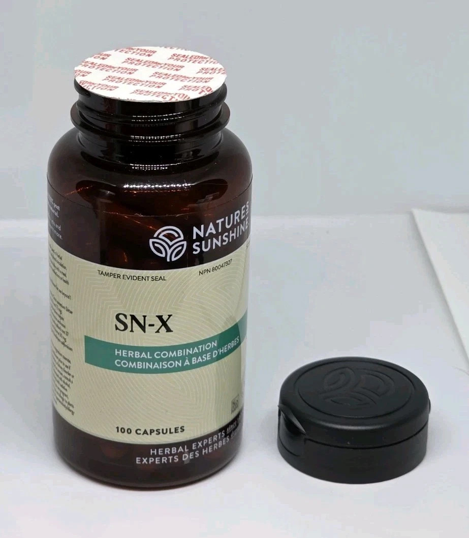 Nature’s Sunshine SN-X Herbal Combination 100 Capsules New Exp. 01/2029