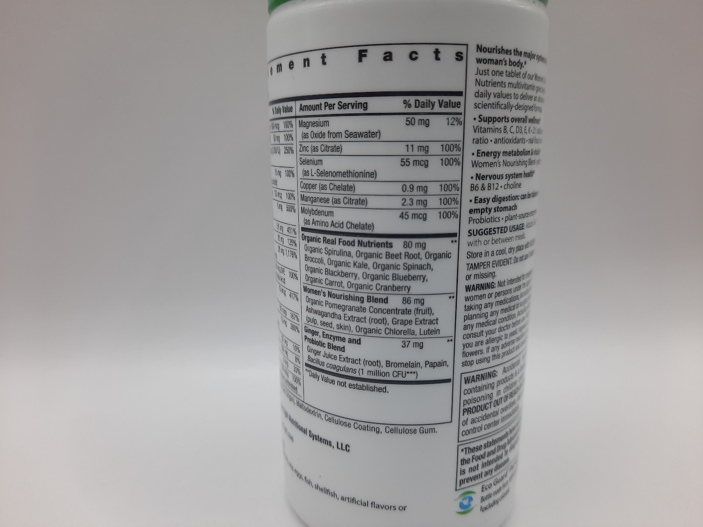 Rainbow Light Womens One Daily Multivitamin 45 Caplets EXP 10/26