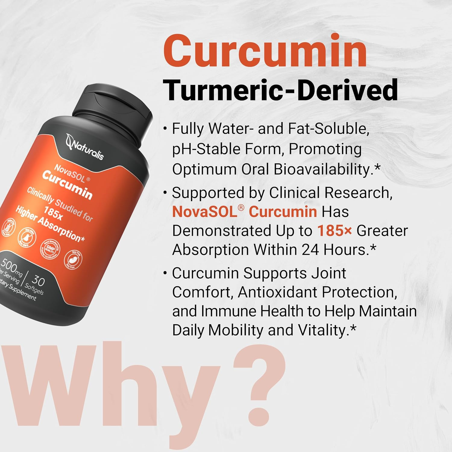 Novasol Turmeric Curcumin (5,550Mg Curcuminoids Equivalent per Serving) – Clinic