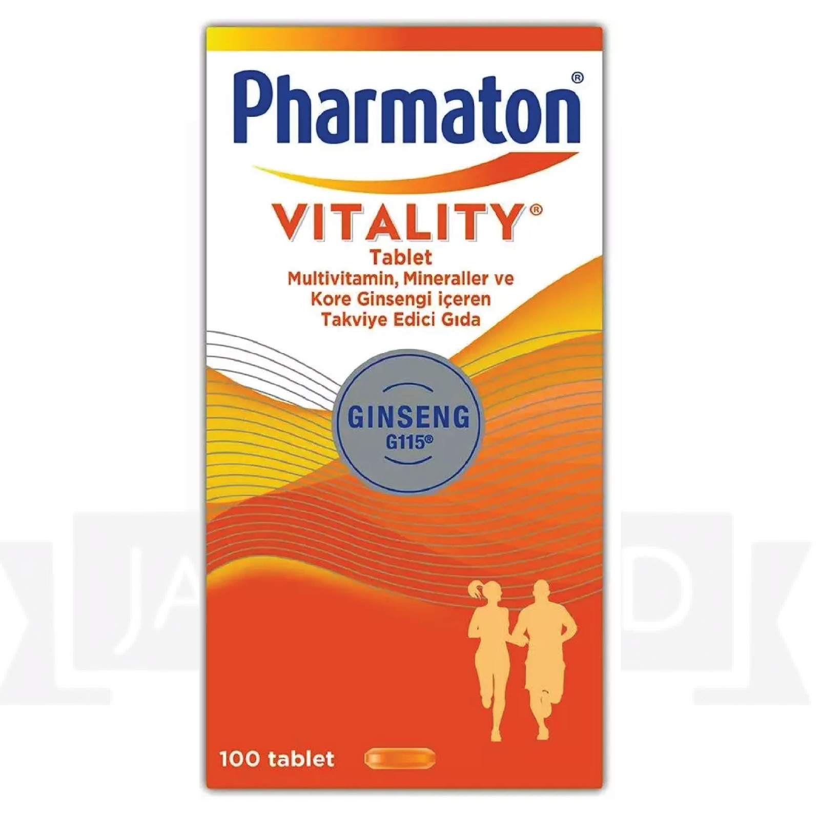4 x Pharmaton Vitality Multivitamins & Minerals 100 Tablets – 4 PACK