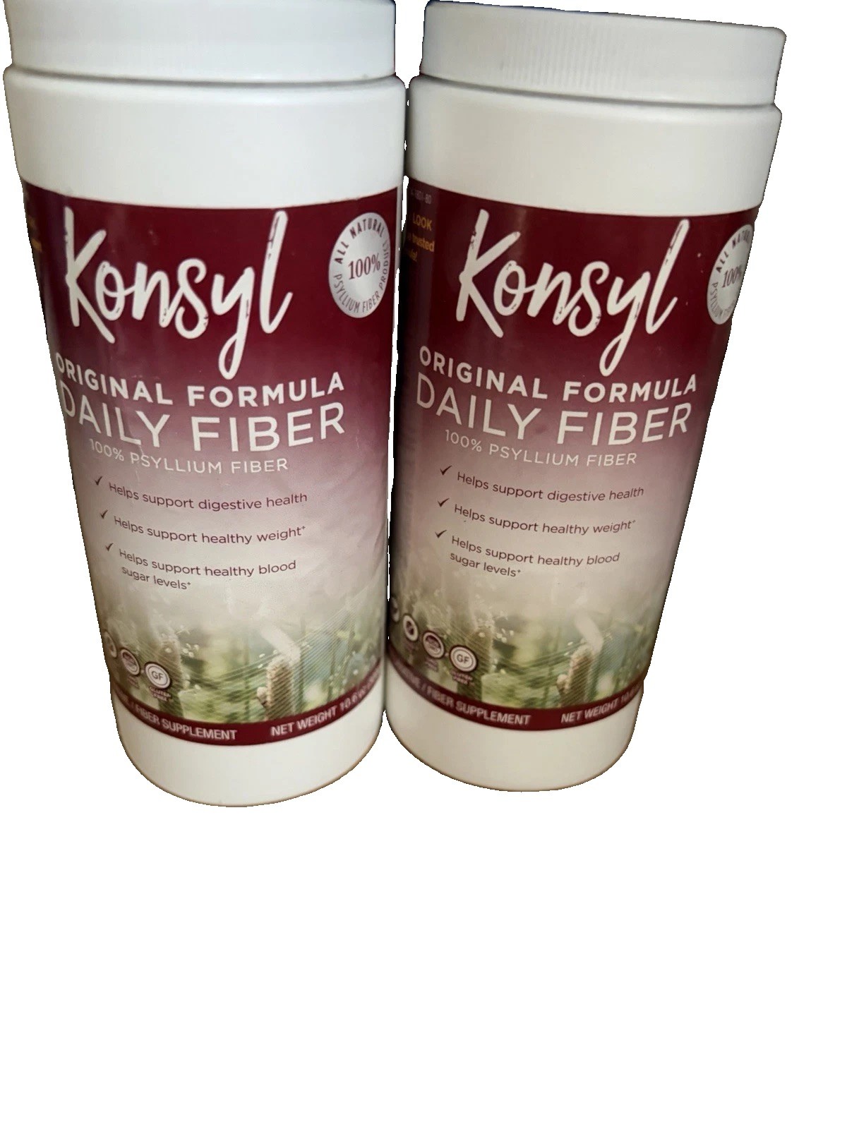 KONSYL PHARMACEUTICALS Original Formula 100% Psyllium Fiber( Pack of 2)
