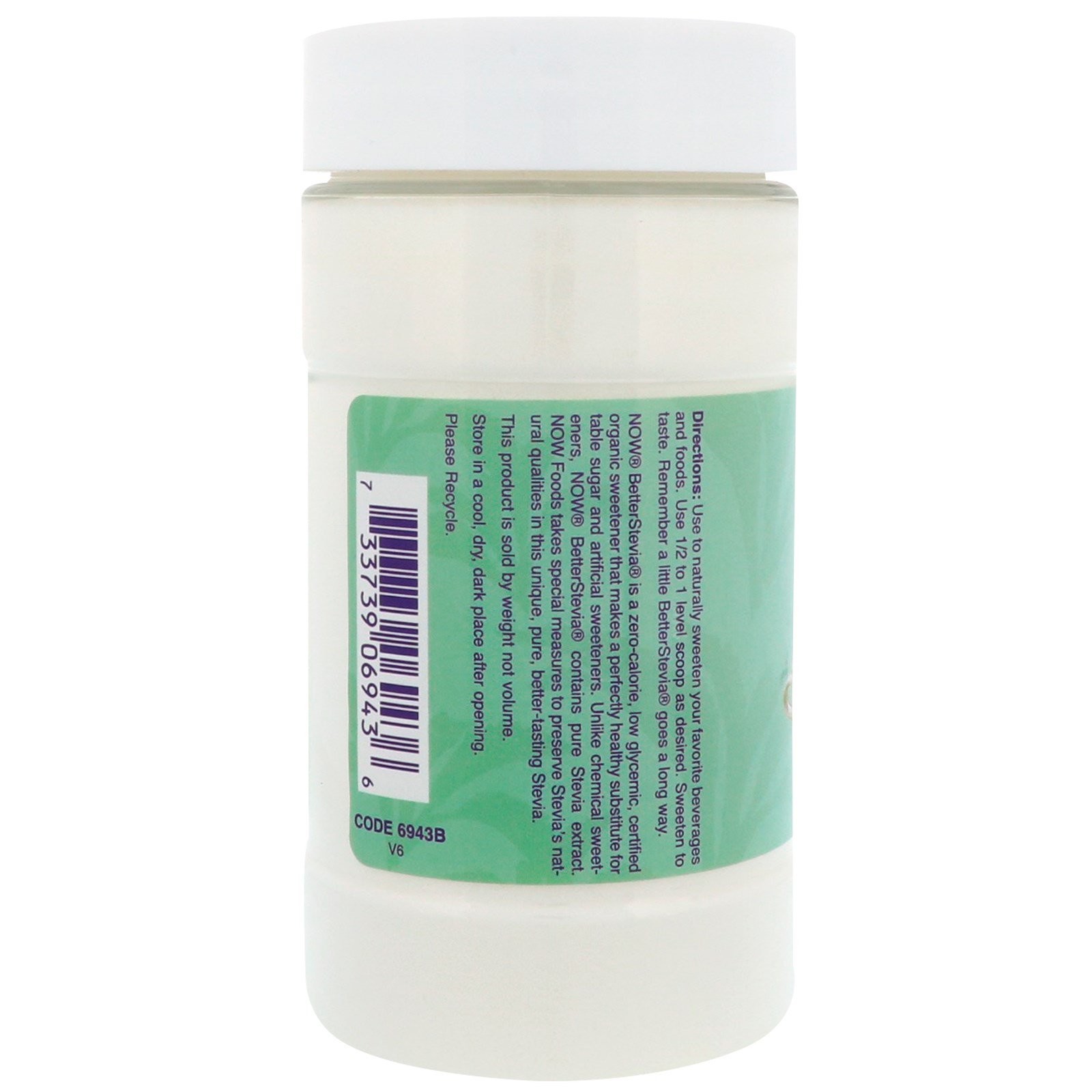 Better Stevia, Organic Extract Powder, 4 oz (113 g)