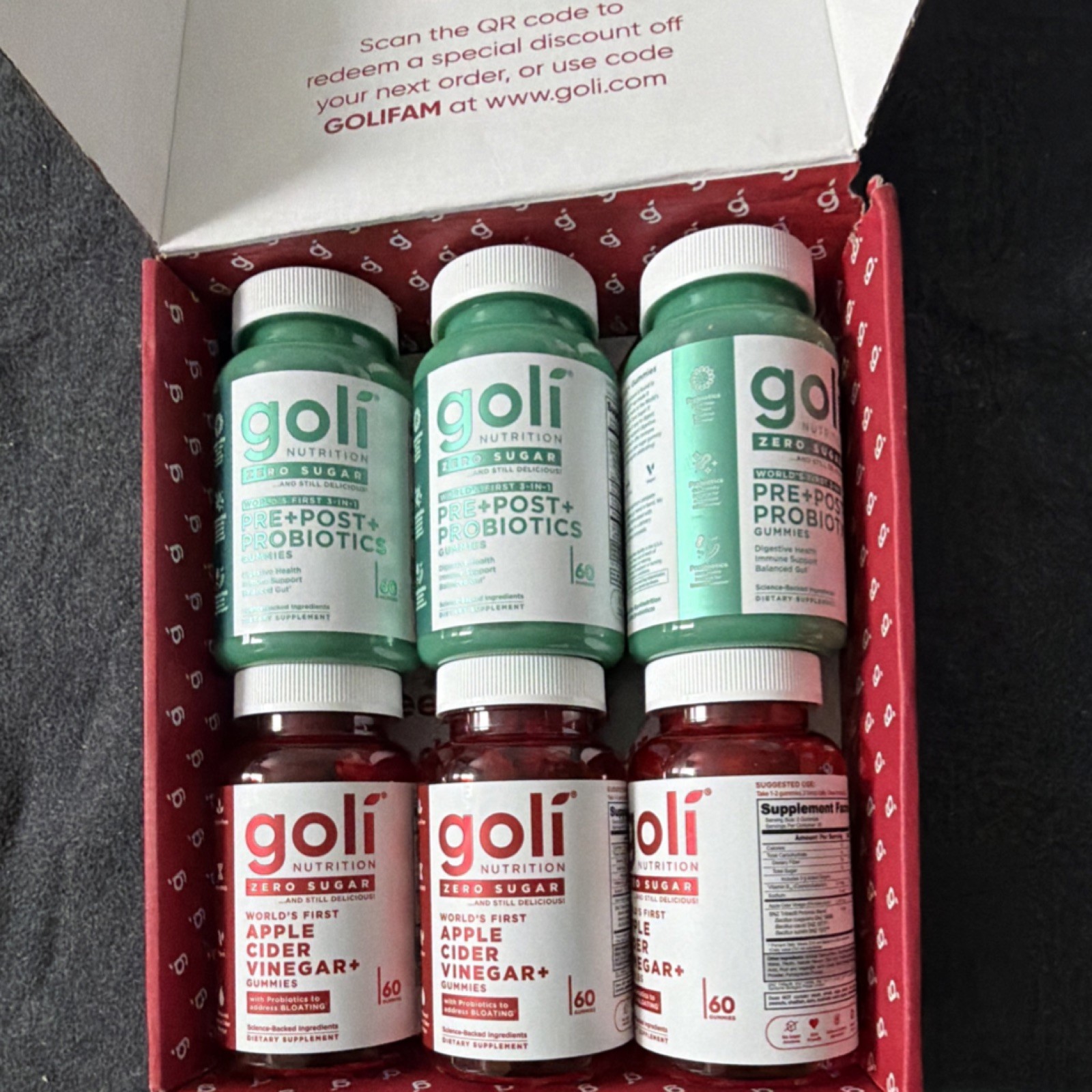 GOLI – Supergreens Gummies 60 Count Dietary Supplement New