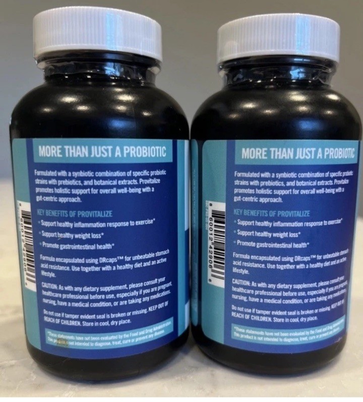 *2 PACK* Better Body Co. Provitalize Probiotic Expires 01/2027 New Sealed