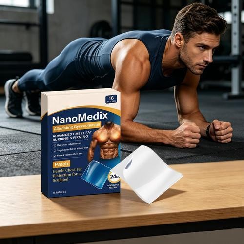 Men Chest Fatburn & Firm Patch Skin Friendly Breathable Elastic Daily Care Pad