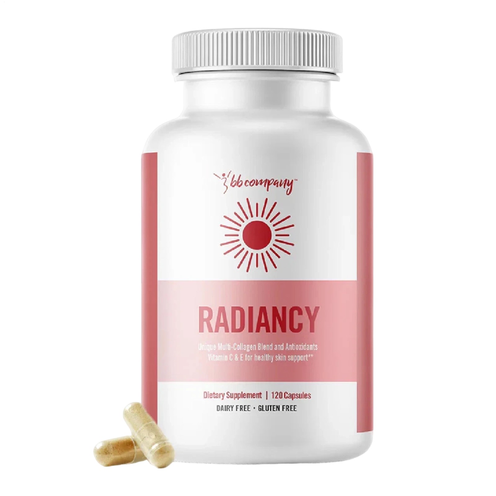 RADIANCY 120 Caps Vaginal Probiotic Collagen Blend Anti Aging Feminine Health