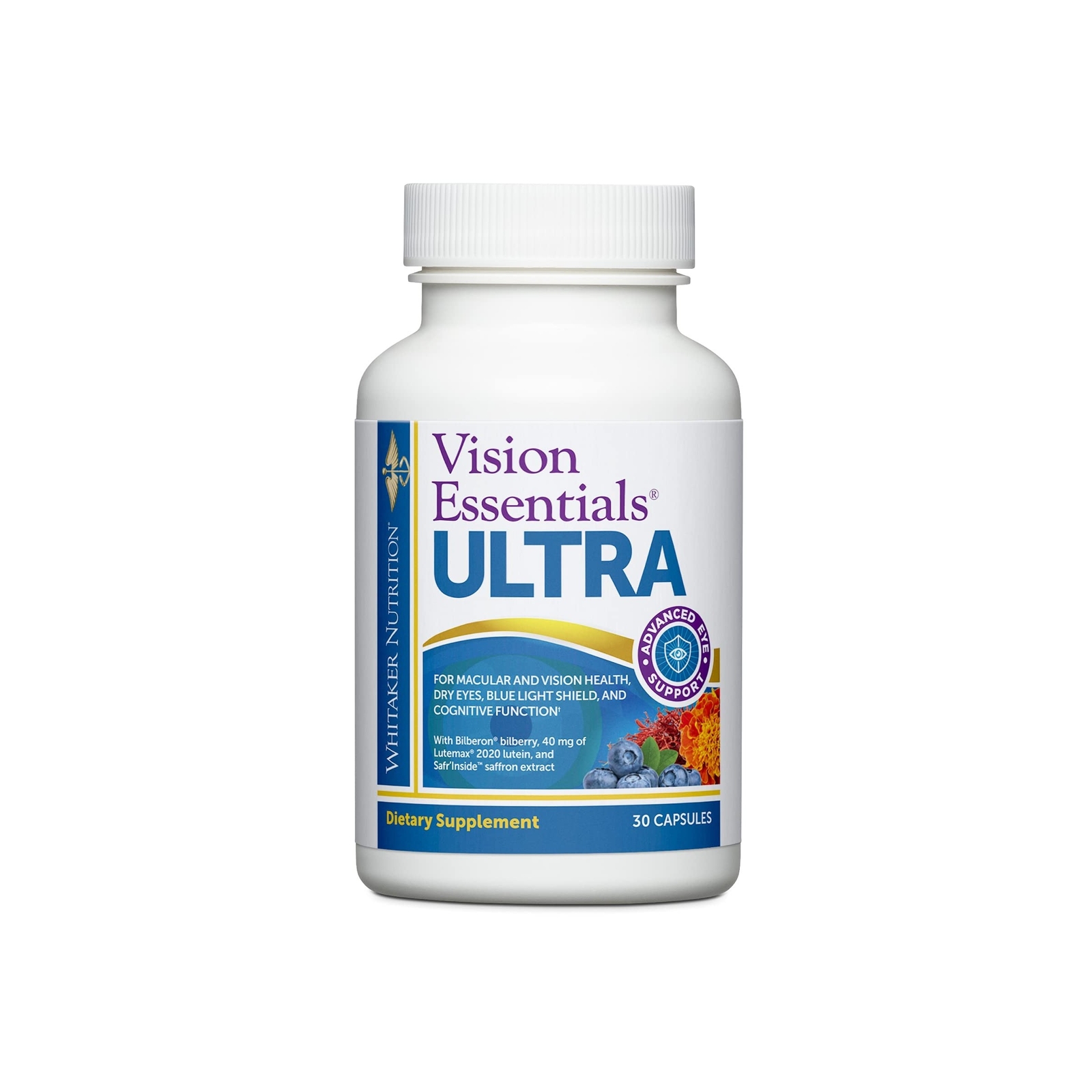 Dr. Whitaker’s Vision Essentials Ultra | Comprehensive Support with Just One …