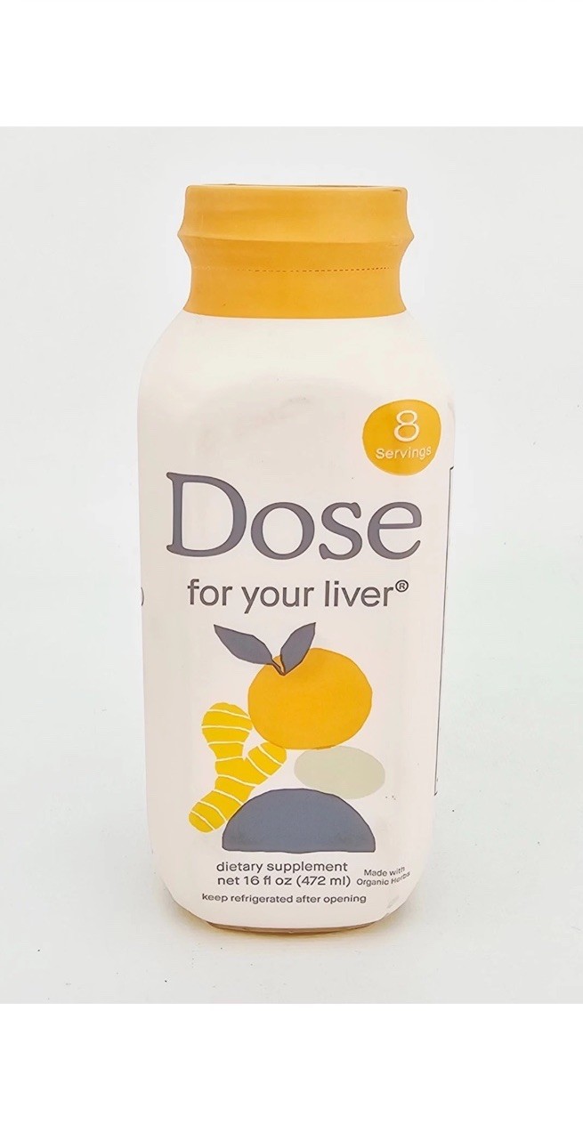 Dose For Your Liver 16 oz Dietary Supplement Exp 01/2028