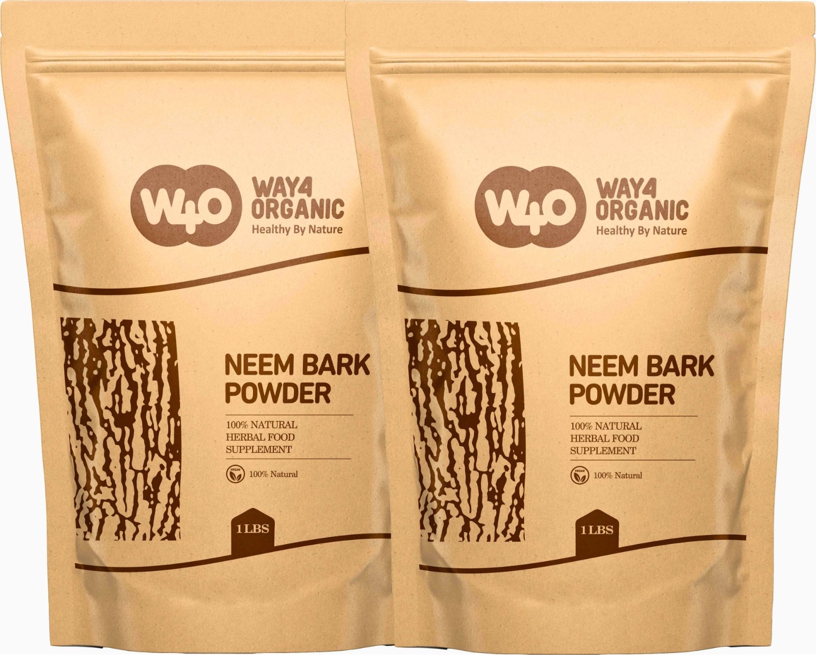 Neem Bark Powder 16 Oz (1 lb) – Dental and Digestion Support – Tooth Powder